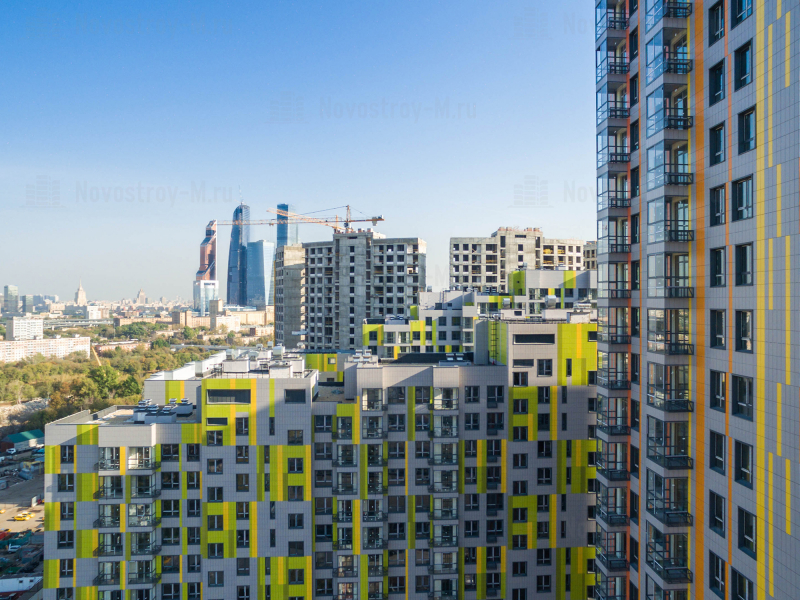 Аэрофотосъемка ЖК «Фили Град». Фото от 23.09.2015 г.